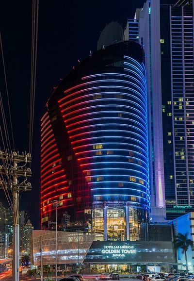 Las Americas Golden Tower exterior