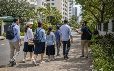 Guided walk through Panama City's Jewish neighborhood