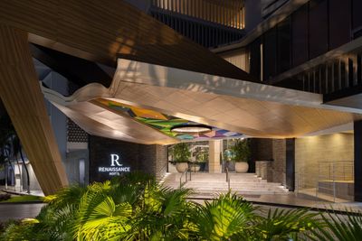 Renaissance Panama City Hotel lobby