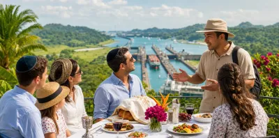 Kosher guided family tour at the Panama Canal