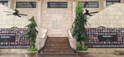 Shevet Ahim synagogue entrance in Panama City