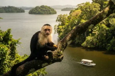 Monkey Island boat tour in Panama